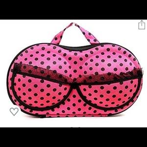 Used once! Hot pink portable carrying case